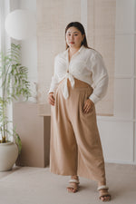 Load image into Gallery viewer, Everyday Wide Leg Pants (Camel)
