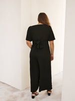 Load image into Gallery viewer, Kiara Wide Leg Jumpsuit (Black)
