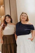 Load image into Gallery viewer, Harper Asymmetrical Shoulder Top
