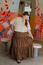 Load image into Gallery viewer, Lunar Mandarin Collar Top
