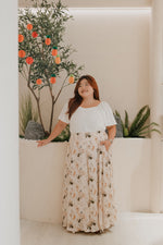 Load image into Gallery viewer, *Pre-Order* Adela Floral Paneled Skirt
