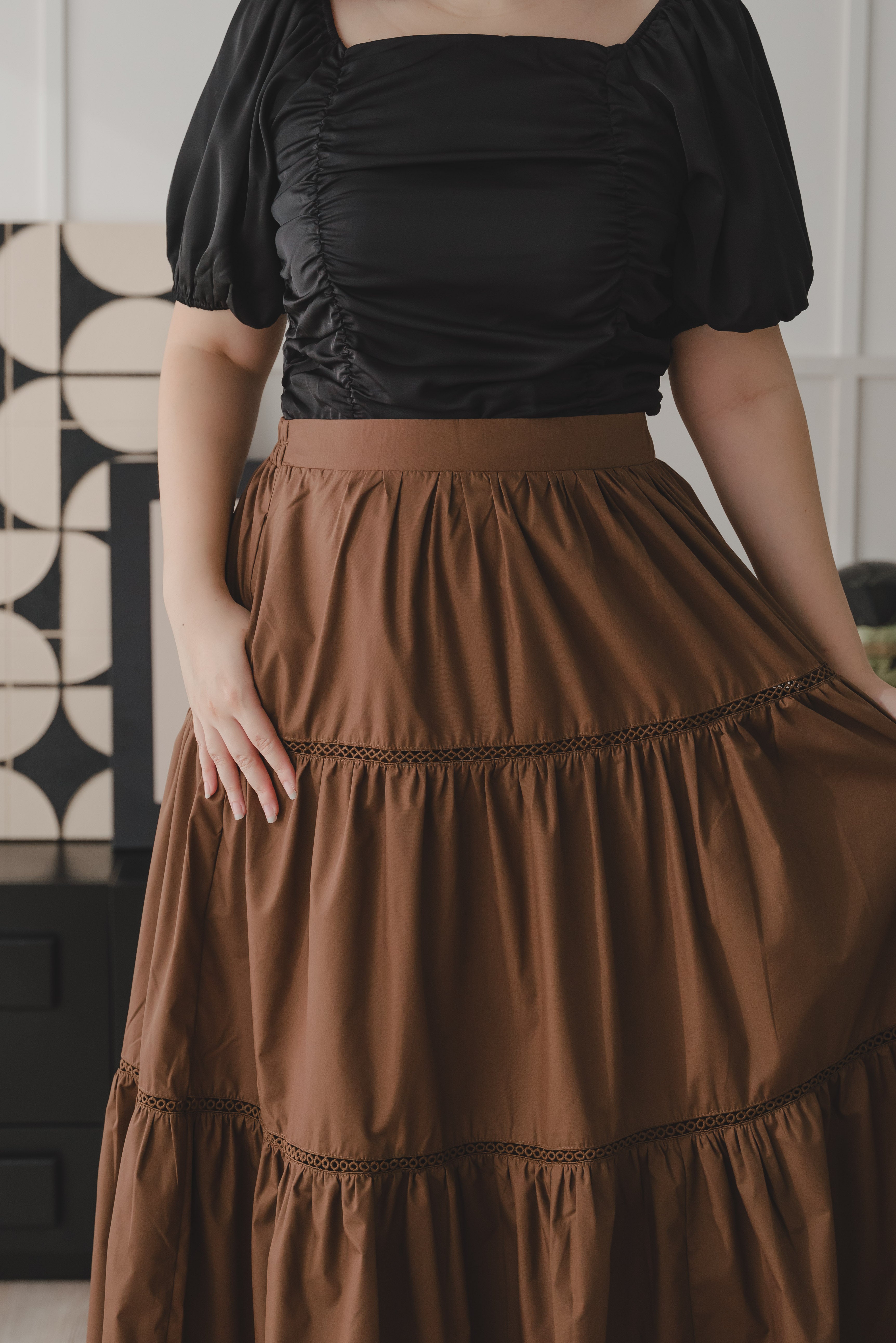 Meredith Tiered Skirt