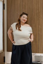 Load image into Gallery viewer, Harper Asymmetrical Shoulder Top
