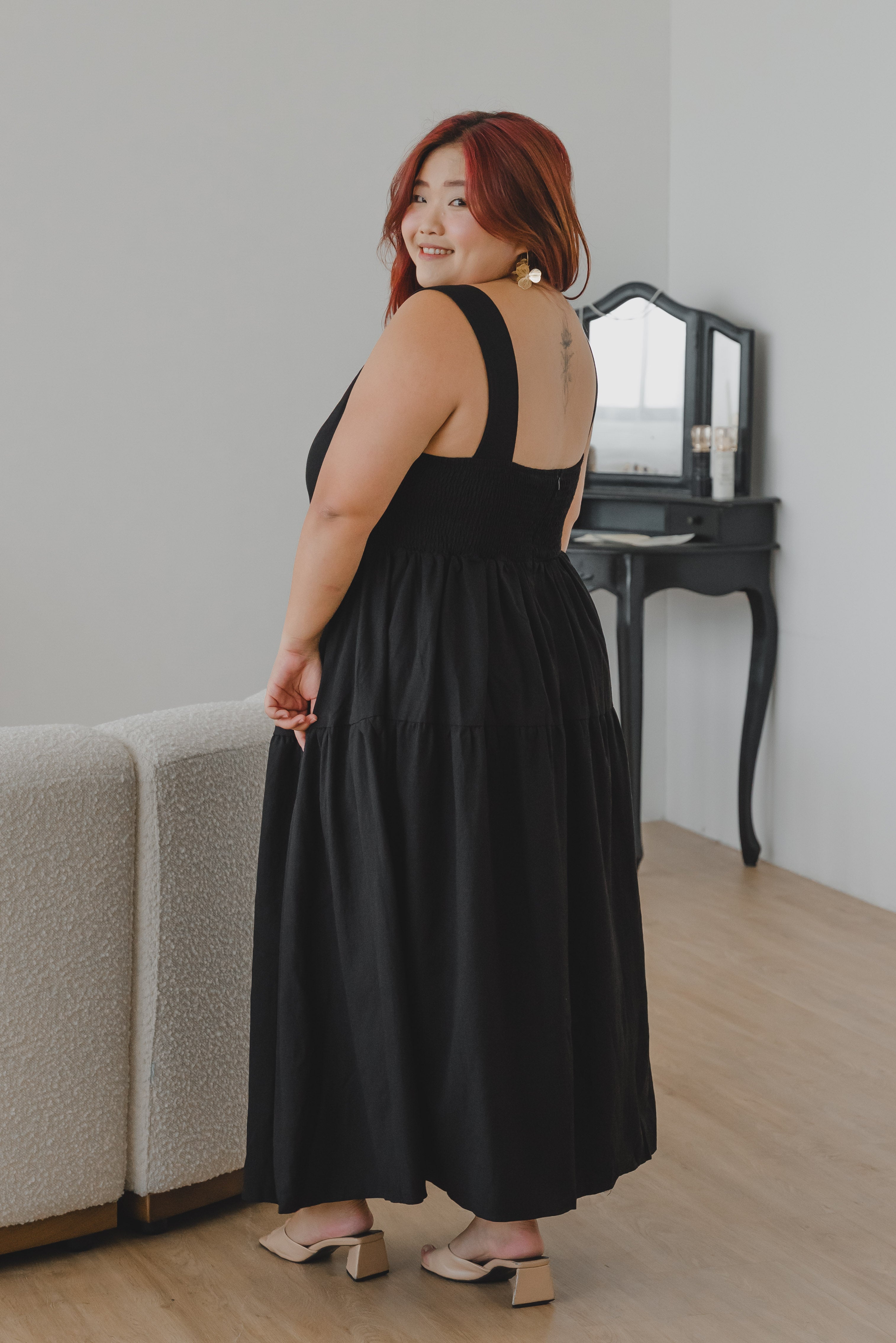 Arabelle Midaxi Tiered Dress