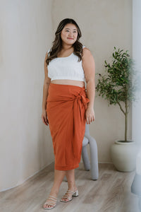 Daphne Wrapped Skirt