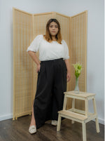 Load image into Gallery viewer, Everyday Wide Leg Pants (Black)
