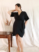 Load image into Gallery viewer, Plus Size Wrap Mini Dress
